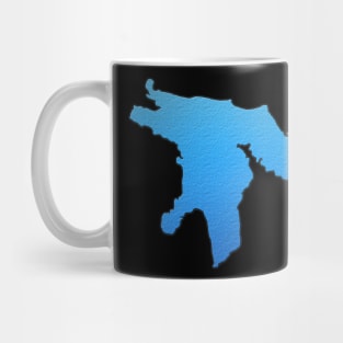 Lake Huron Great Lakes Outline Mug